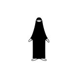 Muslim woman in hijab