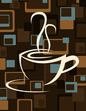 Coffee cup icon vector illustration