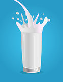 Milk Vector illustration