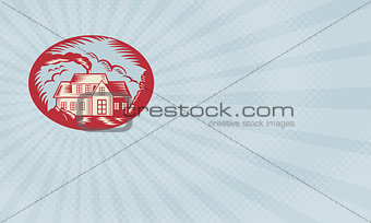 Colonial Real Estate Business card