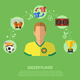 soccer concept illustration