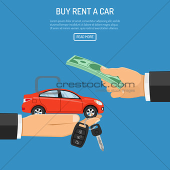 purchase or rental car