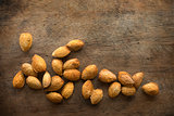 Almond shell nuts