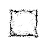 Dotwork Bed Pillow