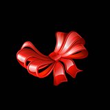 red bow vector
