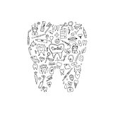 Dental clinic concept, sketch for your design
