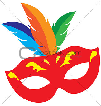 vector carnival mask