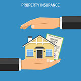 property Insurance concept