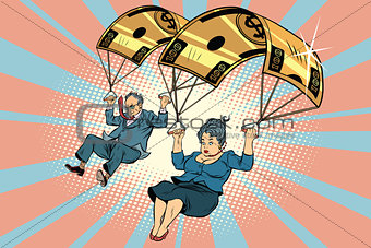 Golden parachute financial compensation in the business