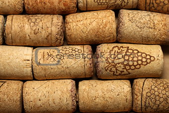 different wine corks
