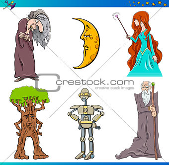 fairy tale characters set