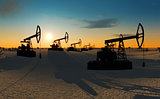 oil pumps in the desert
