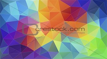 Geometric triangle wallpaper