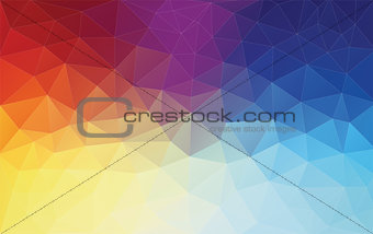 Vertical Abstract 2D geometric colorful background