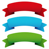 Vector ribbon set
