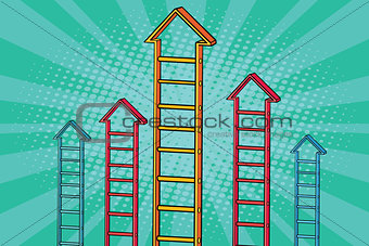 staircase arrow graph growth