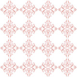 Decorative red pattern. Vector abstract background