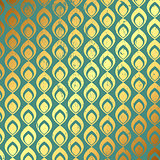 Grunge gold and teal pattern background 