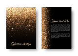 Bling background with glittering lights