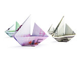 ship from banknotes