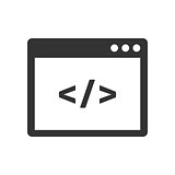 Custom coding icon