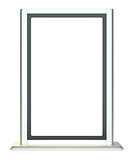 Vertical blank template outdoor lightbox