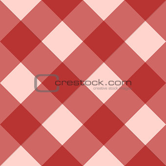 Red checkered seamless background