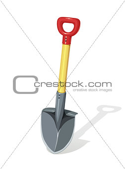 Shovel. Agriculture and building  tools for work