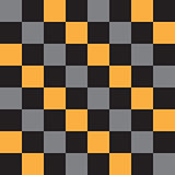 Abstract chess squares geometric pattern