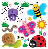 Spring animals and insect theme set 3