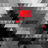 Abstract vector polygons background