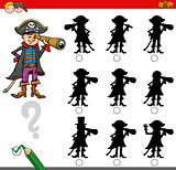 finding shadow game with pirate