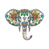 Elephant Head Mandala Tattoo