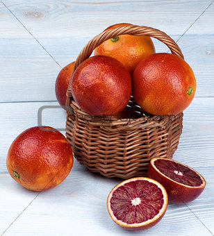 Blood Orange in Basket