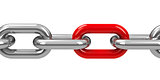 Chain with red link #2