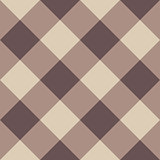 Brown checkered seamless background