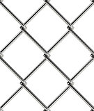 Chain link fence seamless pattern. Industrial style wallpaper
