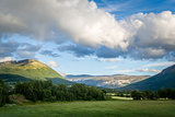 Norway rural landscape
