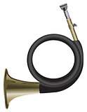 Vintage horn postilion