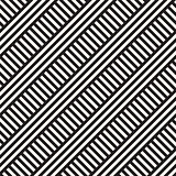 Seamless Vector Pattern. Abstract Geometric Background. Elegant Stripes Lattice