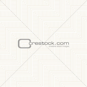 Abstract ZigZag Stripes. Stylish Ethnic Ornament. Vector Seamless Pattern. Repeating Subtle Background