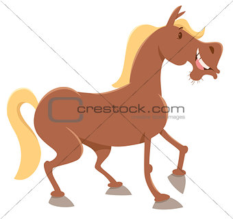horse farm animal character