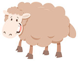 cartoon sheep animal character