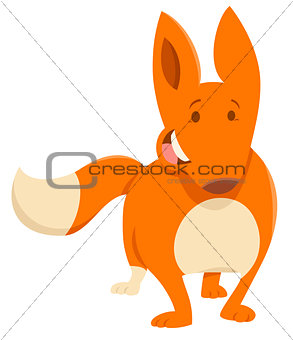 cartoon fox animal character