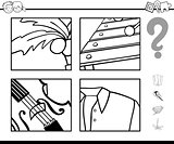guess object coloring page