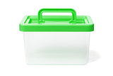 Plastic Container With Handle