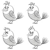 Funny Birds, Set, Contour