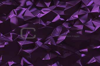Abstract low poly triangles background