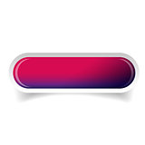 Purple glossy web bar button vector