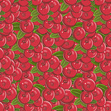 Vintage Cranberry Seamless Pattern
